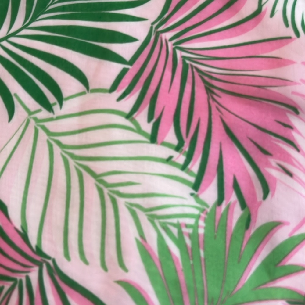 NWT Pink and Green Summer Blouse - Picture 2 of 6